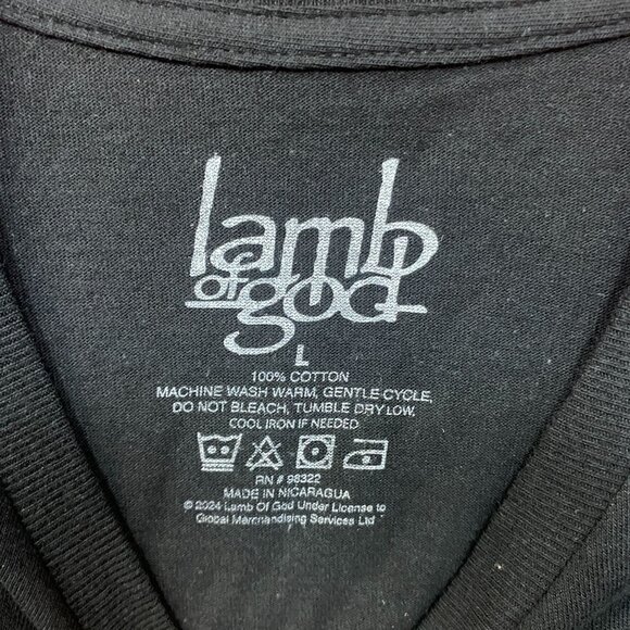 Lamb Of God Dark Phoenix Black T-Shirt Large - Picture 4 of 4